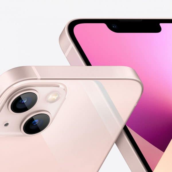iphone 13 side by side pink آیفون 13 اپل