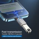 OTG مک‌دودو USB-A 3.0 به lighytning