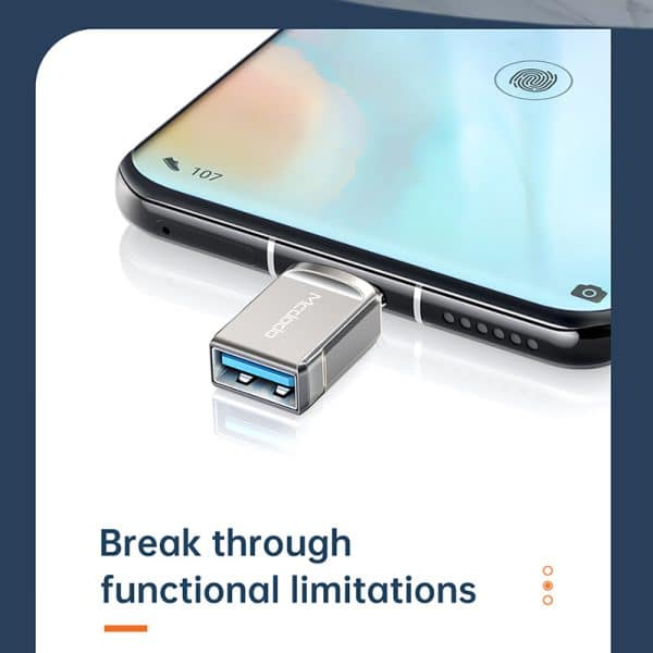 تبدیل OTG به USB-C مک دودو مدل OT-8730
