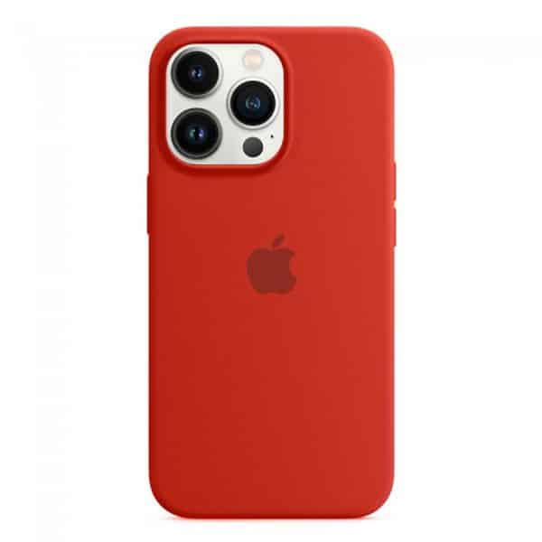 قاب سیلیکونی iphone 13 pro -قرمز