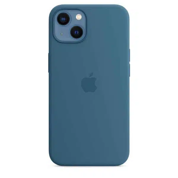 قاب سیلیکونی مدل iphone 15-آبی