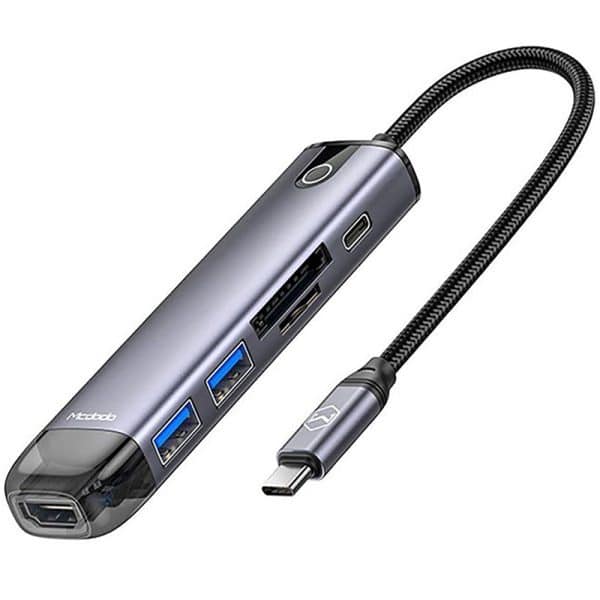 هاب 6 پورت USB-C مک دودو مدل HU-7740