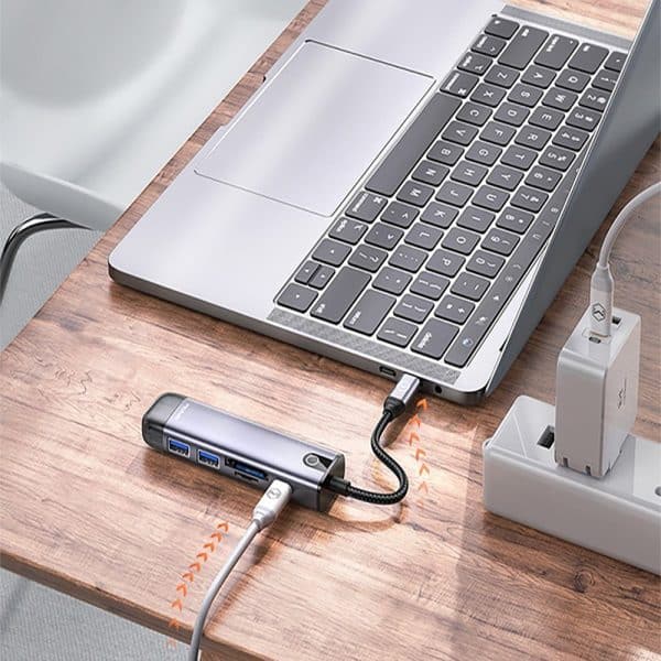 هاب 6 پورت USB-C مک دودو مدل HU-7740